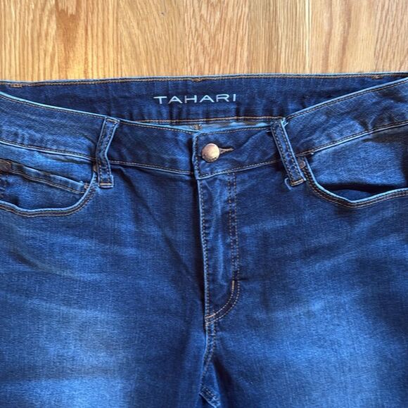 TAHARI Jeans sz 12 - Picture 2 of 4
